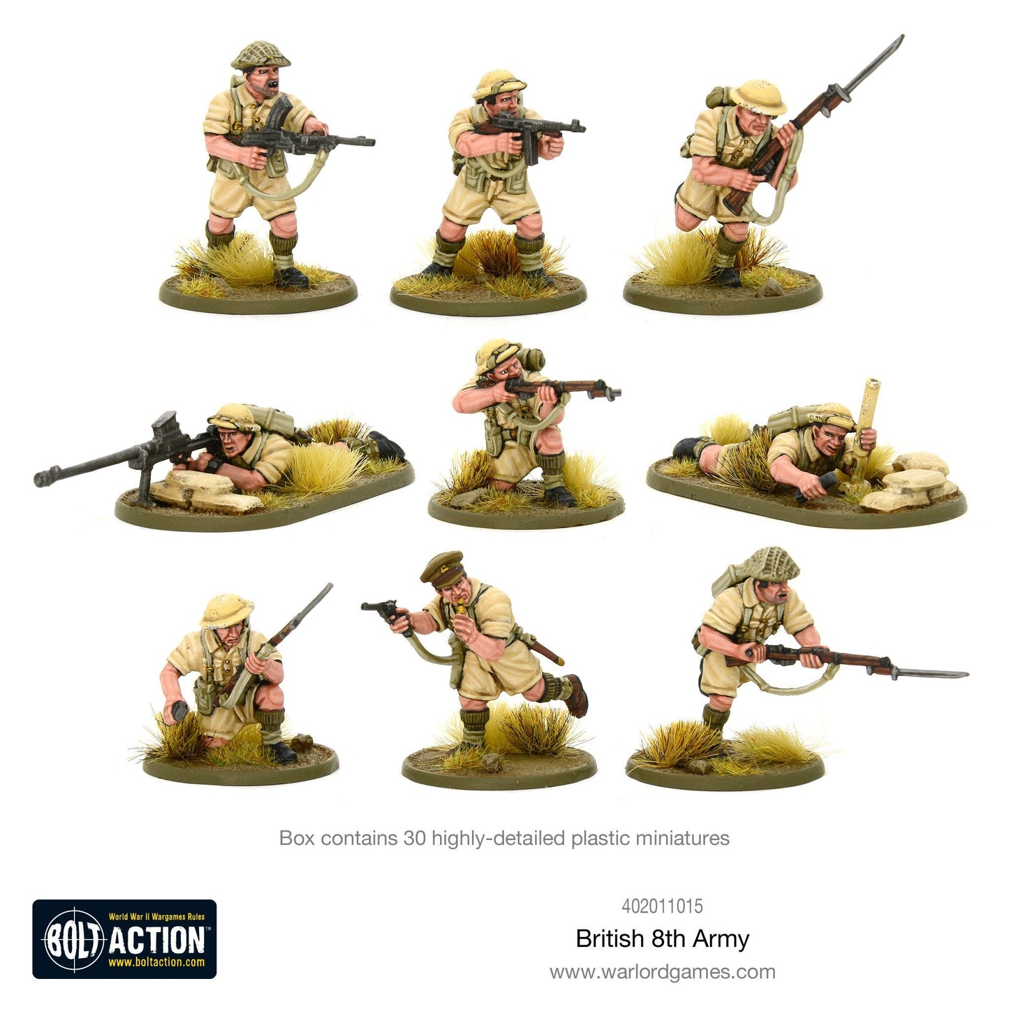 Bolt Action: British 8th Army Platoon