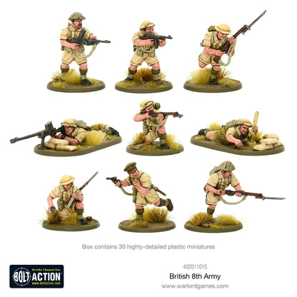 Bolt Action: British 8th Army Platoon