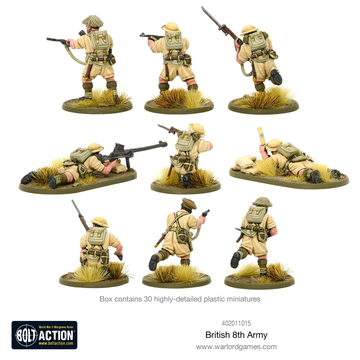 Bolt Action: British 8th Army Platoon