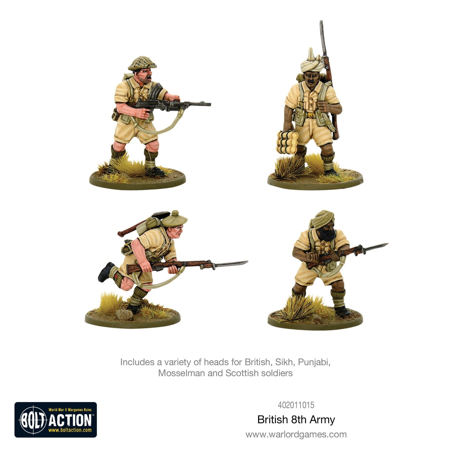 Bolt Action: British 8th Army Platoon