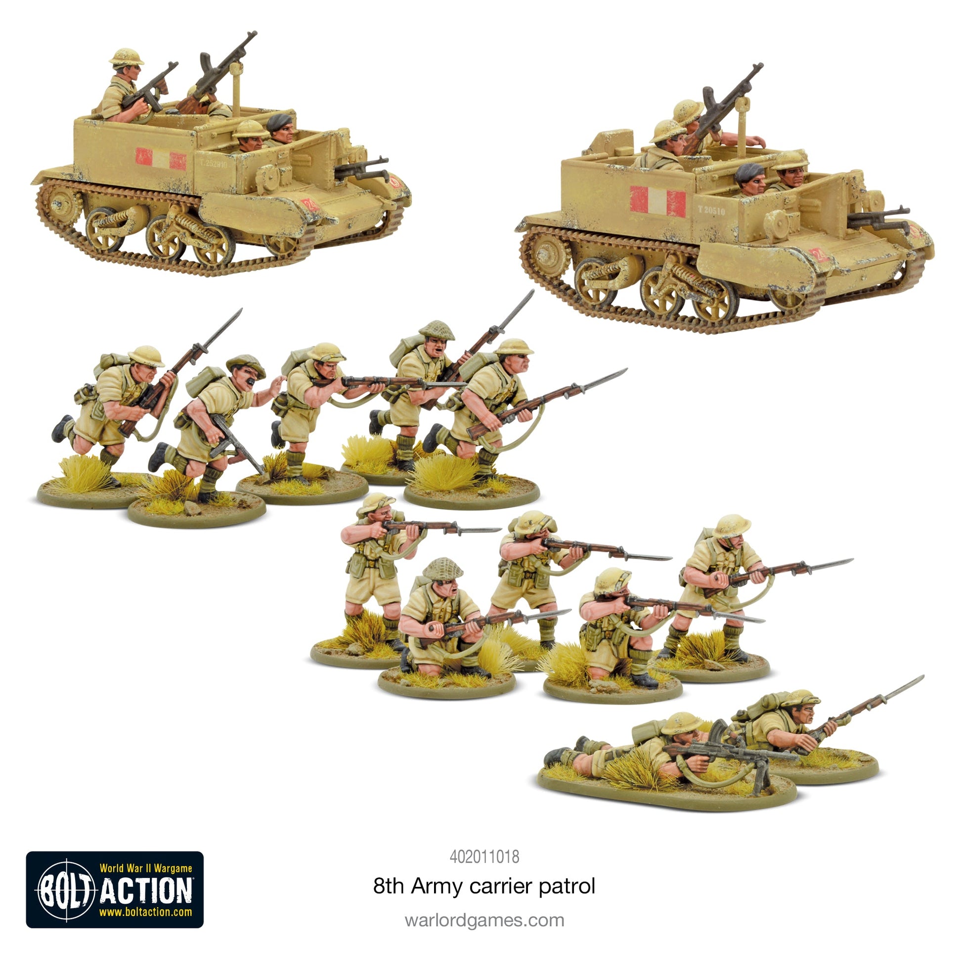Bolt Action: 8th Army carrier patrol