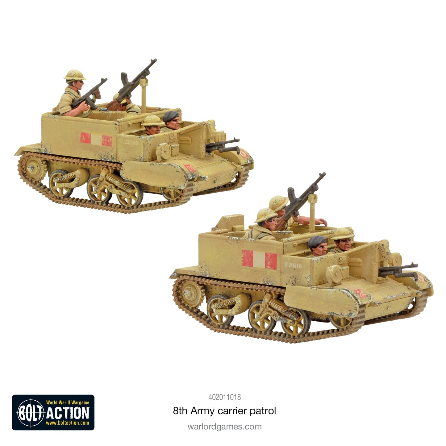 Bolt Action: 8th Army carrier patrol