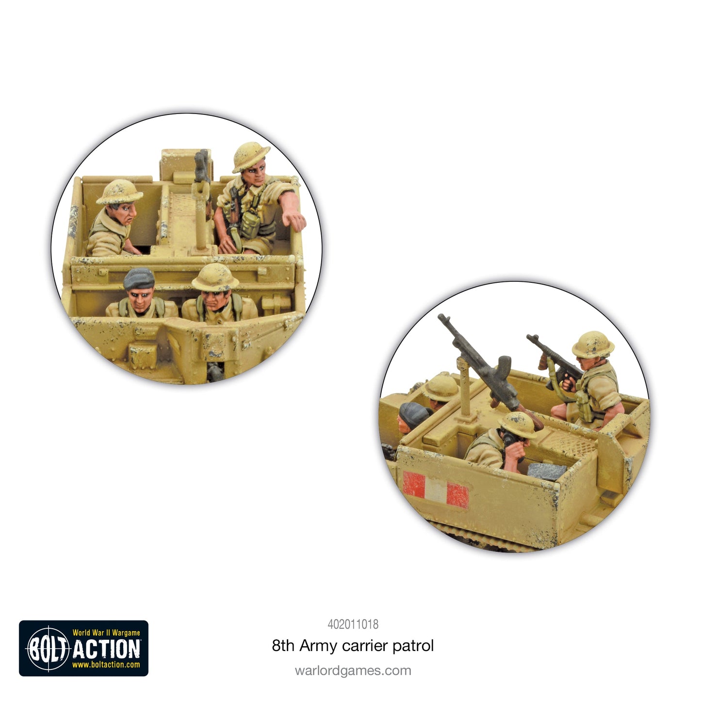 Bolt Action: 8th Army carrier patrol