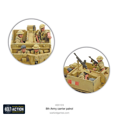 Bolt Action: 8th Army carrier patrol