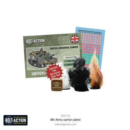Bolt Action: 8th Army carrier patrol