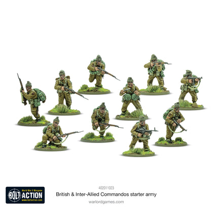 Bolt Action: Churchill's Gangsters (British & Inter-Allied Commandos) starter army