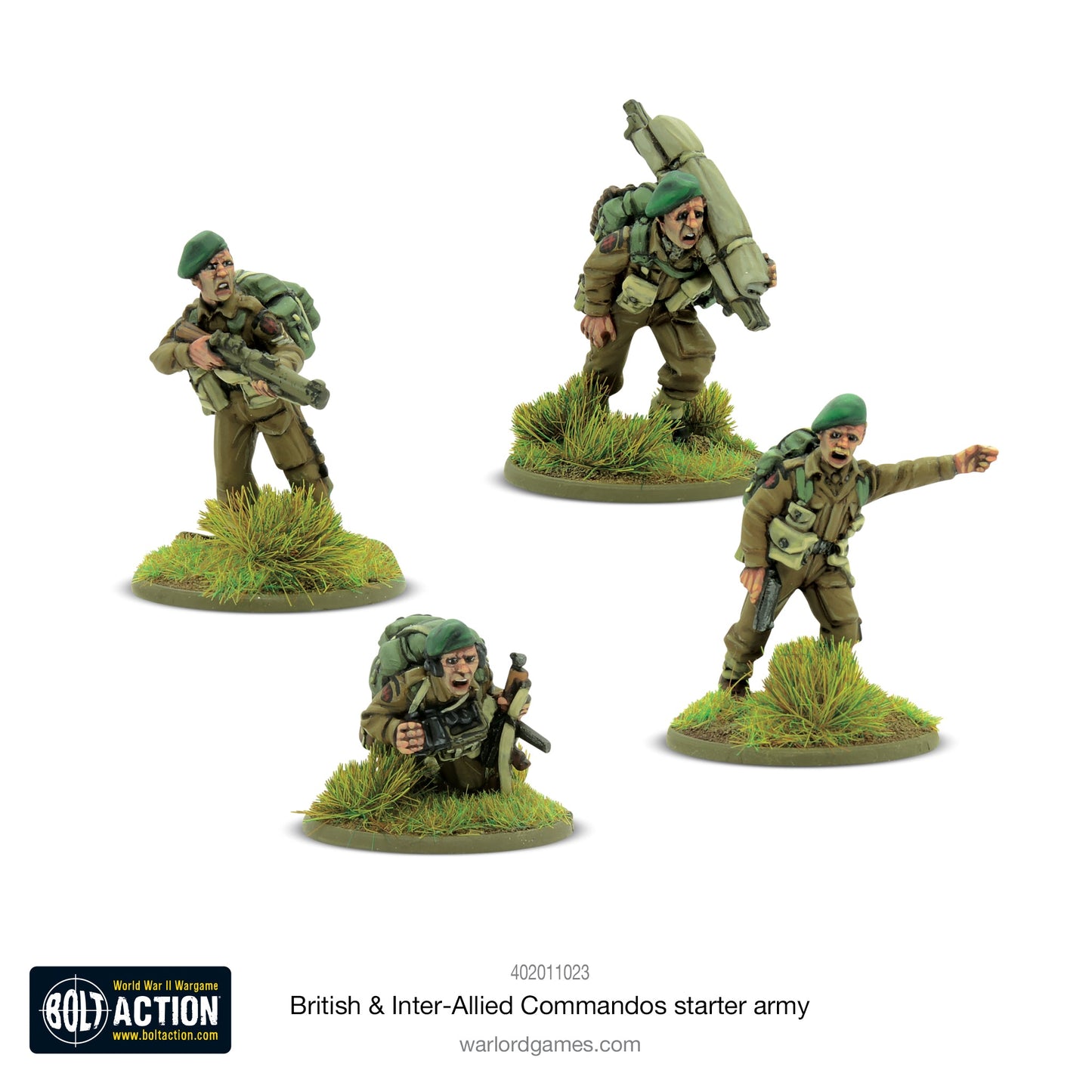Bolt Action: Churchill's Gangsters (British & Inter-Allied Commandos) starter army