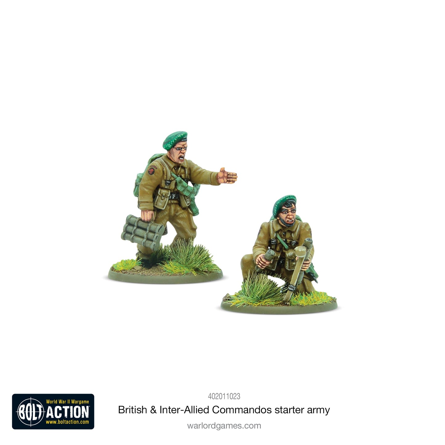 Bolt Action: Churchill's Gangsters (British & Inter-Allied Commandos) starter army