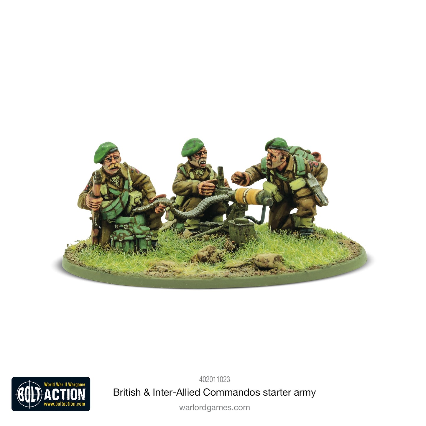 Bolt Action: Churchill's Gangsters (British & Inter-Allied Commandos) starter army
