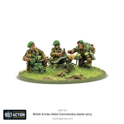 Bolt Action: Churchill's Gangsters (British & Inter-Allied Commandos) starter army