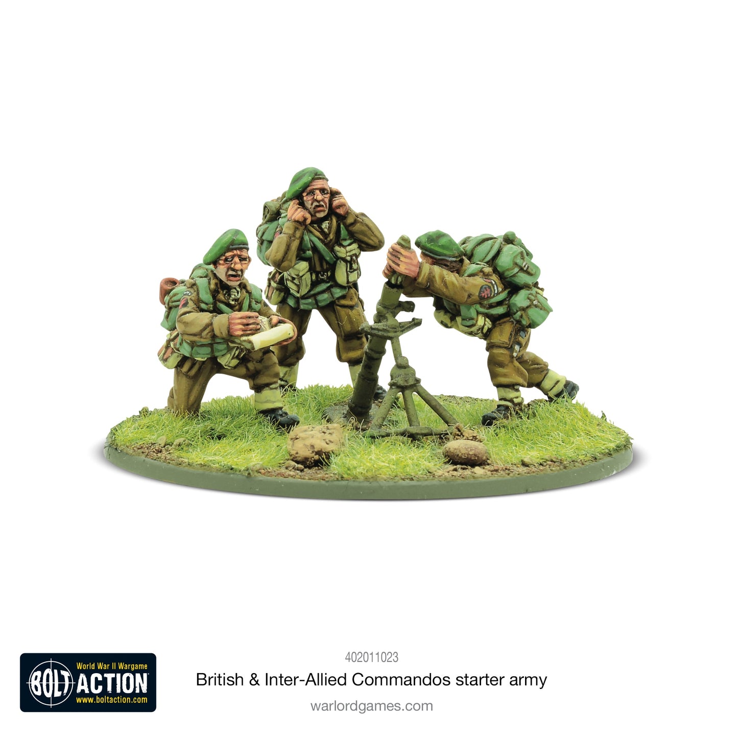 Bolt Action: Churchill's Gangsters (British & Inter-Allied Commandos) starter army