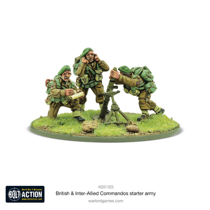 Bolt Action: Churchill's Gangsters (British & Inter-Allied Commandos) starter army