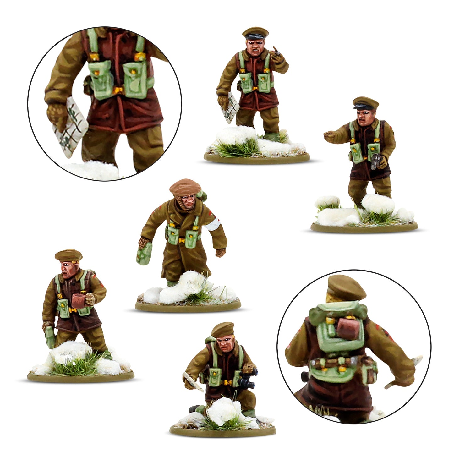 Bolt Action: British & Canadian Infantry (Winter) Platoon