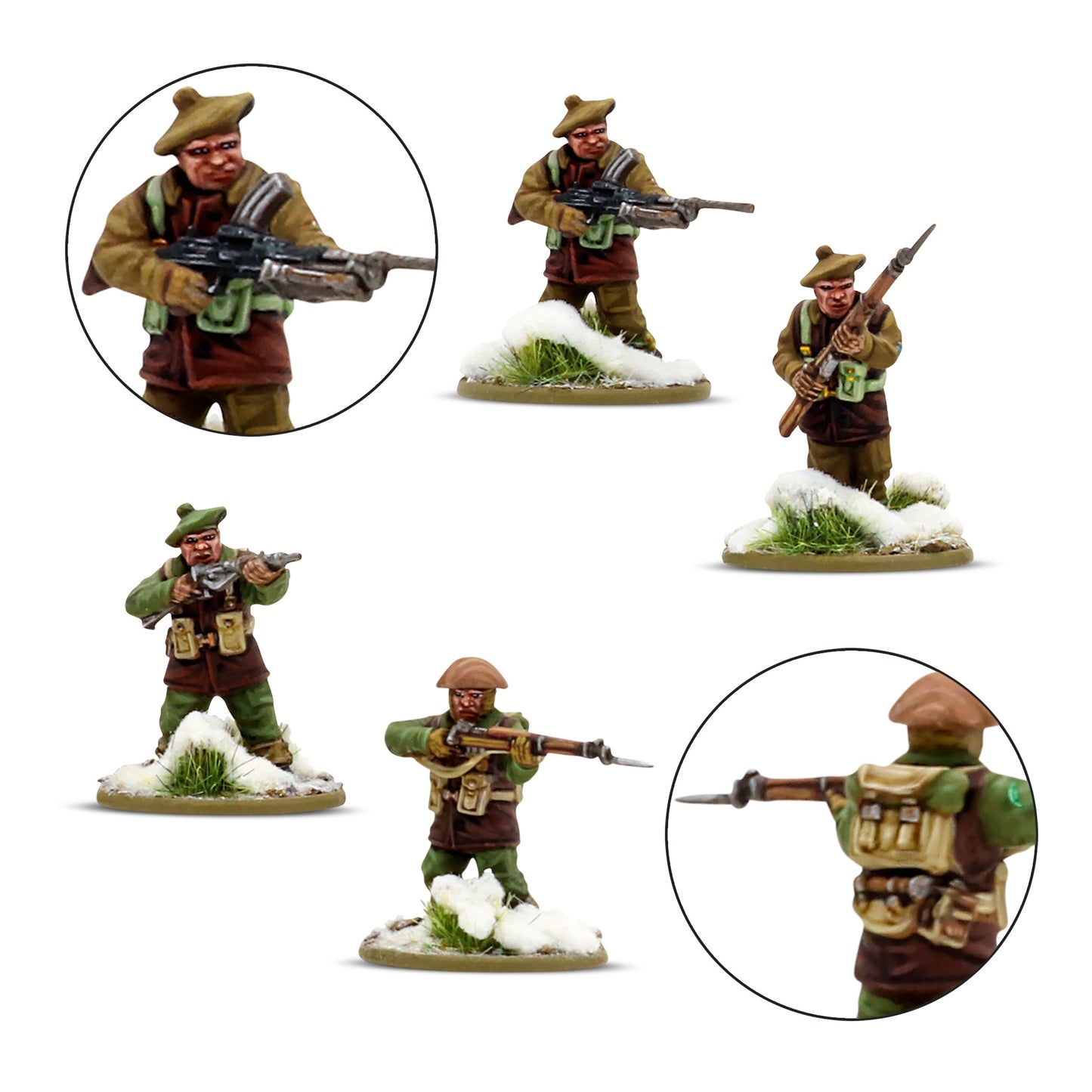 Bolt Action: British & Canadian Infantry (Winter) Platoon