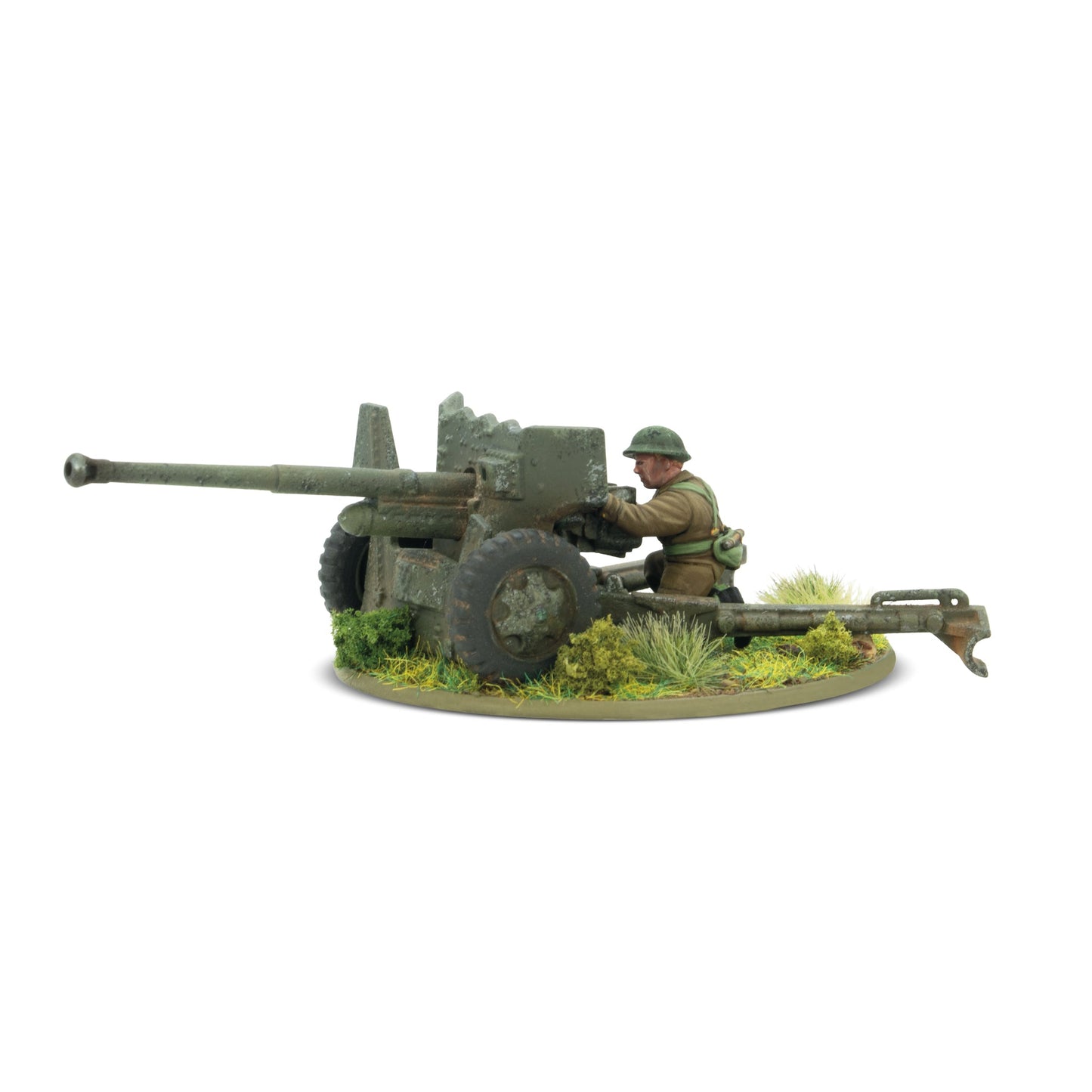 Bolt Action: British - British 6-pounder anti-tank gun (plastic)