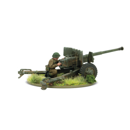 Bolt Action: British - British 6-pounder anti-tank gun (plastic)