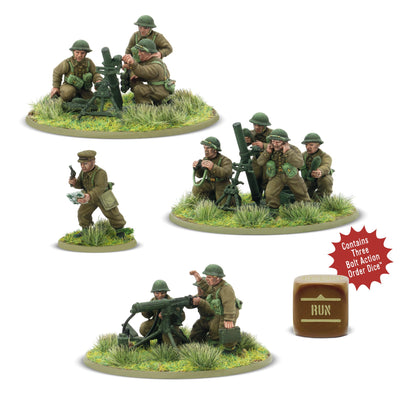 Bolt Action: British - British Heavy weapons platoon (plastic)