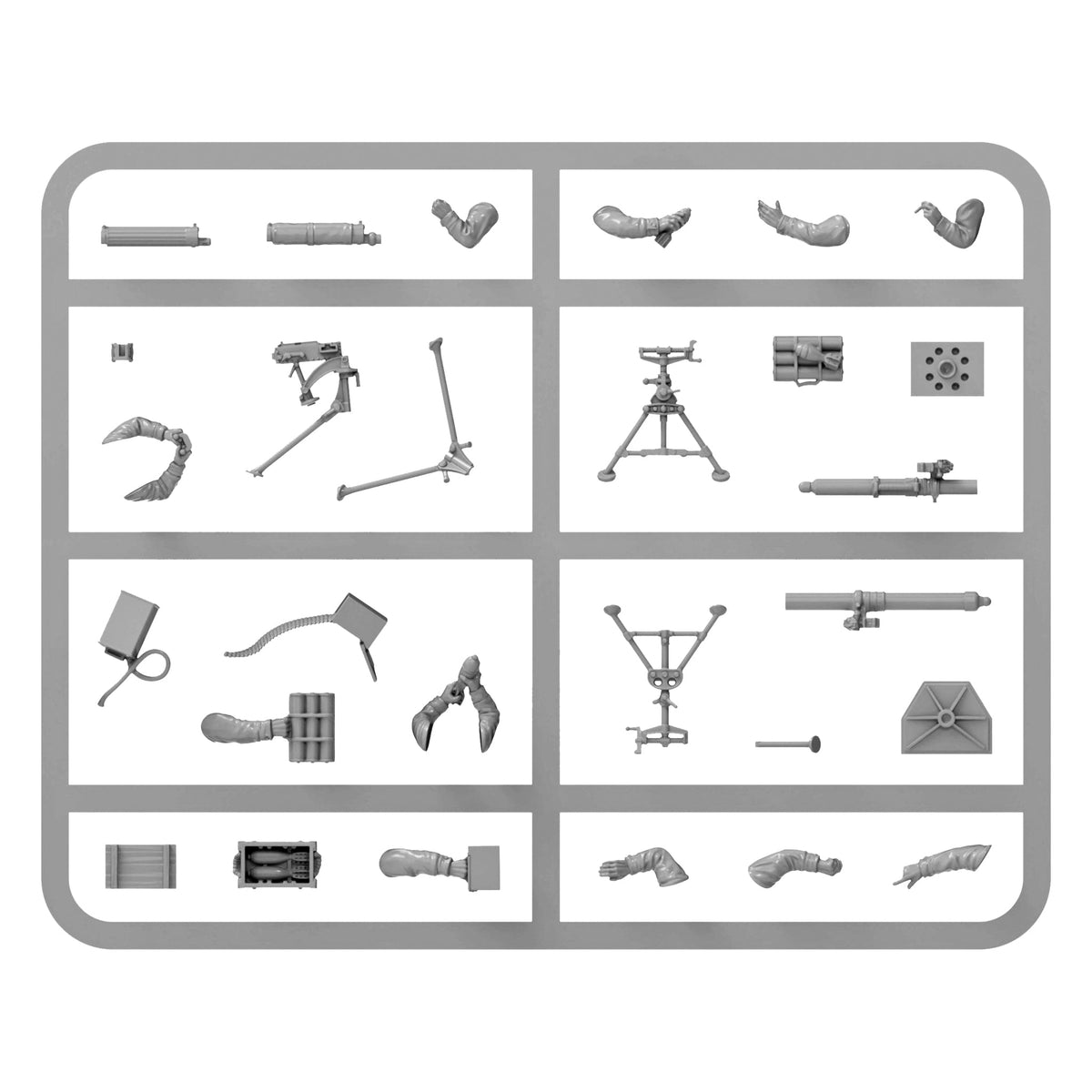 Bolt Action: British - British Heavy weapons platoon (plastic)
