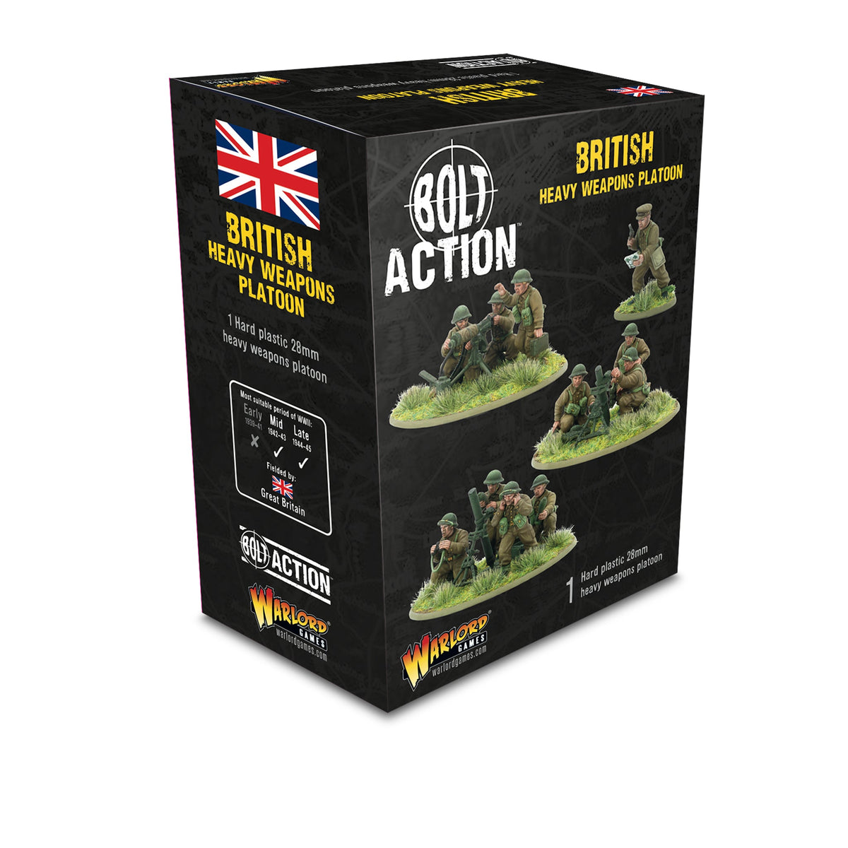 Bolt Action: British - British Heavy weapons platoon (plastic)