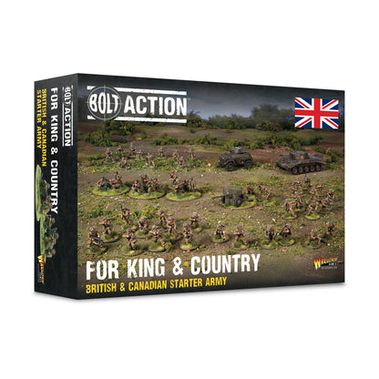 Bolt Action: British - For King & Country - British & Canadian starter army