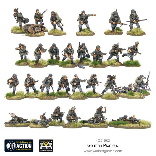 Bolt Action: German - German Pioniers
