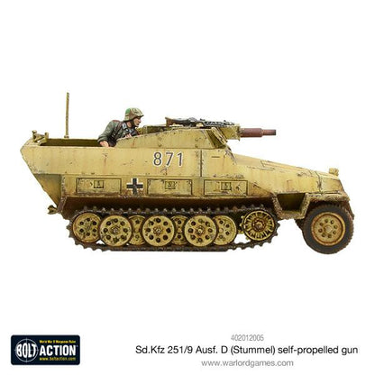 Bolt Action: German - Sd.Kfz 251/9 Ausf D (Stummel) half-track