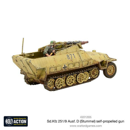 Bolt Action: German - Sd.Kfz 251/9 Ausf D (Stummel) half-track
