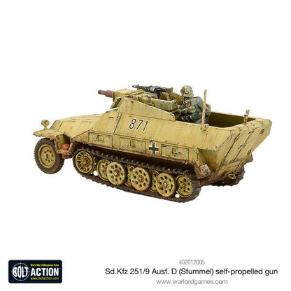 Bolt Action: German - Sd.Kfz 251/9 Ausf D (Stummel) half-track