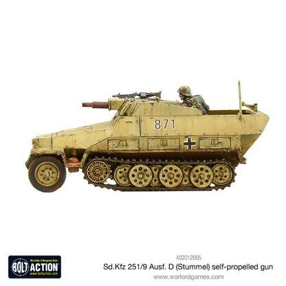 Bolt Action: German - Sd.Kfz 251/9 Ausf D (Stummel) half-track