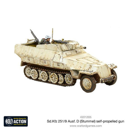Bolt Action: German - Sd.Kfz 251/9 Ausf D (Stummel) half-track