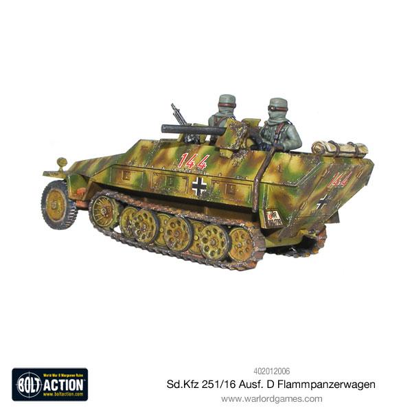 Bolt Action: German - Sd.Kfz 251/16 Flammpanzerwagen