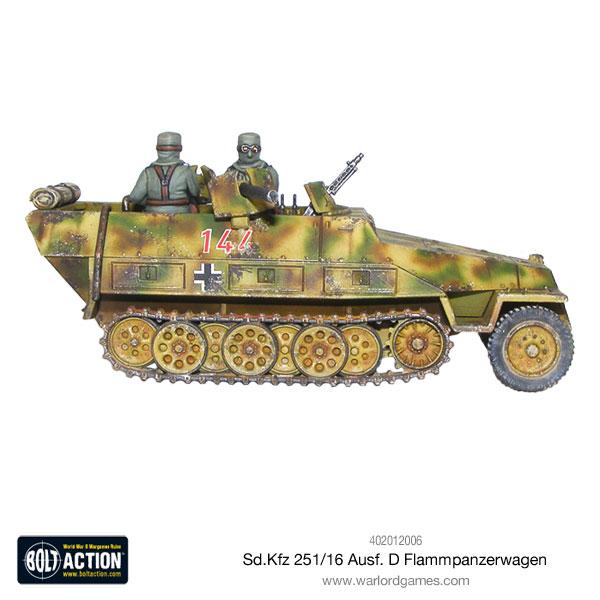 Bolt Action: German - Sd.Kfz 251/16 Flammpanzerwagen