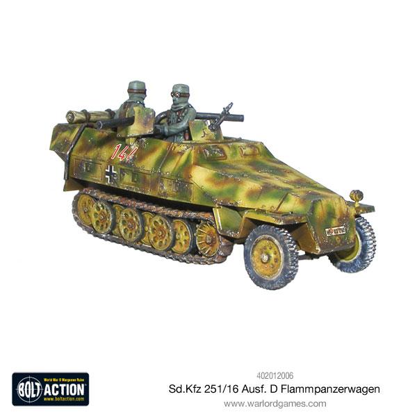 Bolt Action: German - Sd.Kfz 251/16 Flammpanzerwagen