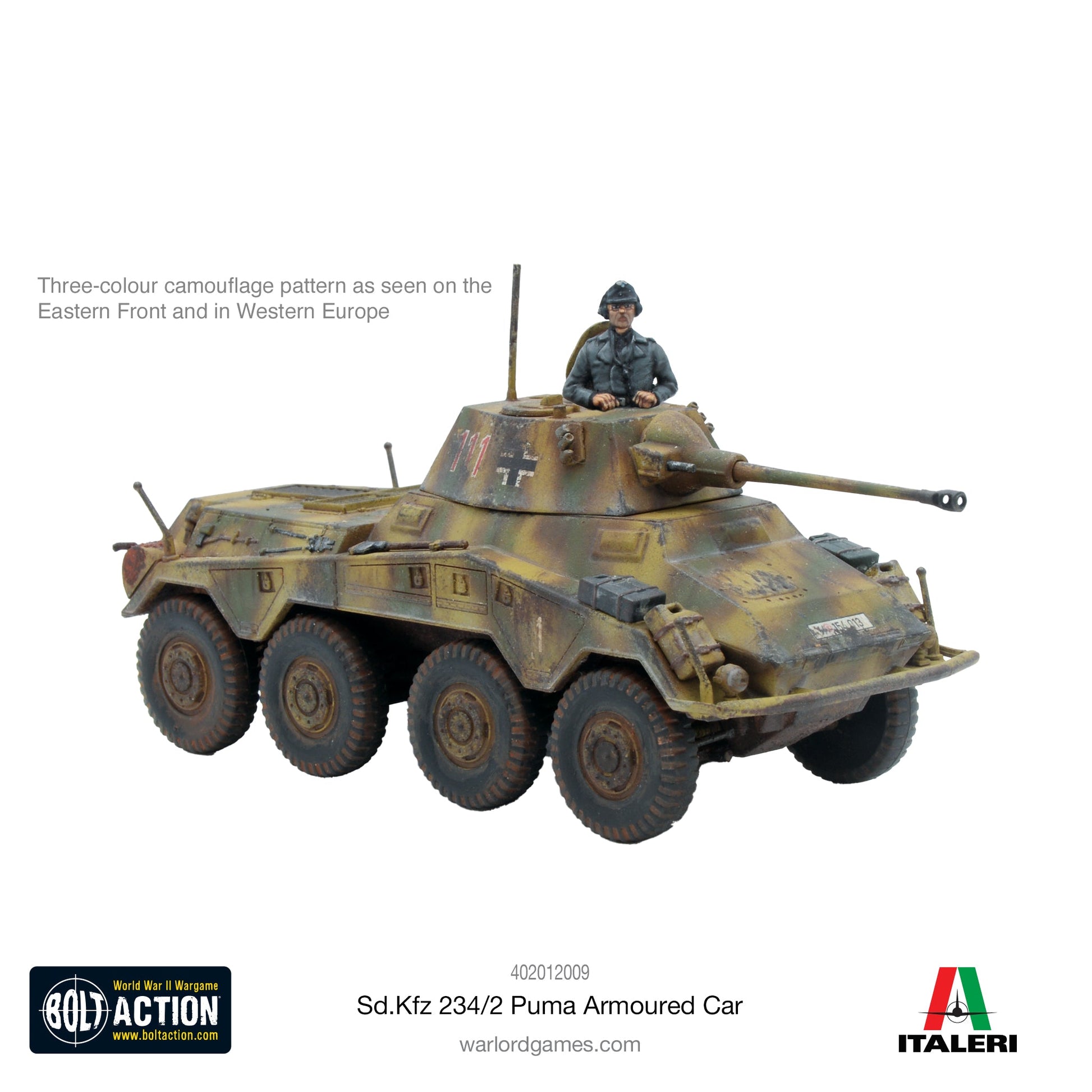 Achtung Panzer!: German Tanks - Puma Sd.Kfz 234/2 Armoured Car