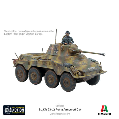 Achtung Panzer!: German Tanks - Puma Sd.Kfz 234/2 Armoured Car
