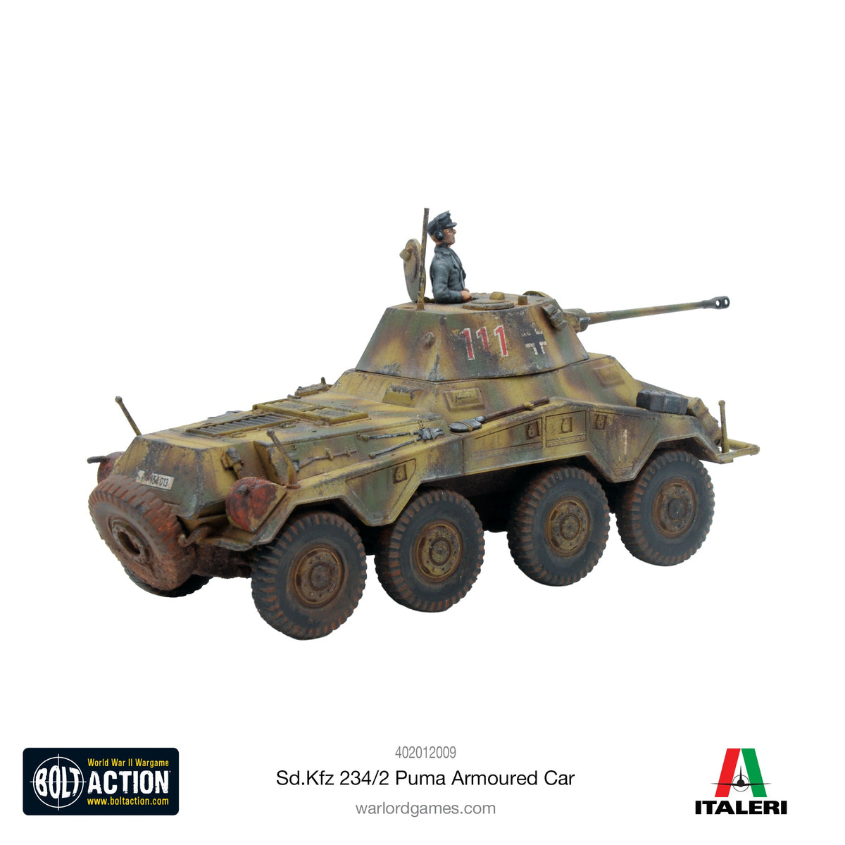 Achtung Panzer!: German Tanks - Puma Sd.Kfz 234/2 Armoured Car