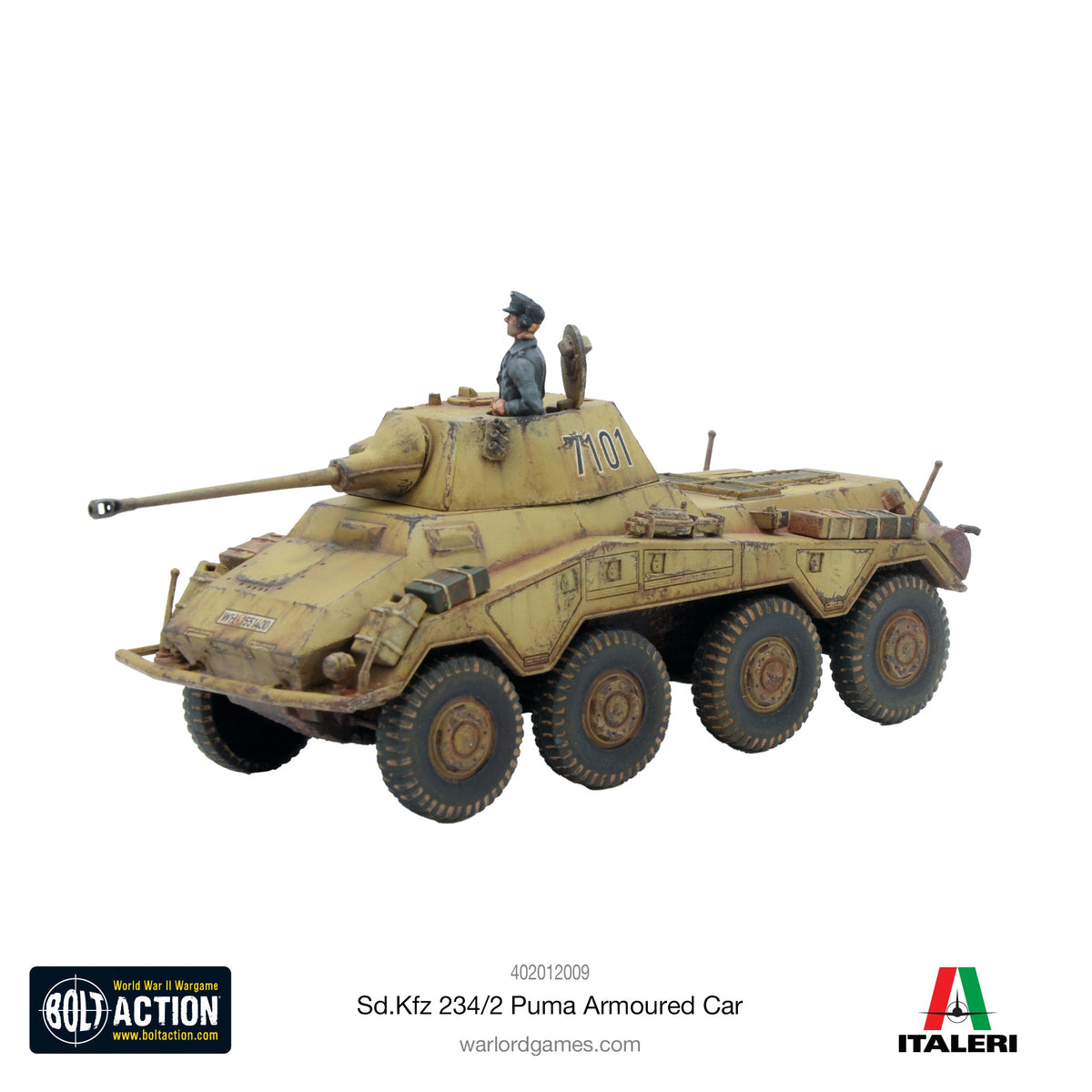 Achtung Panzer!: German Tanks - Puma Sd.Kfz 234/2 Armoured Car