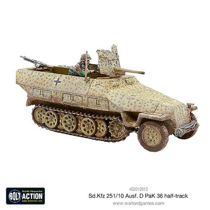 Bolt Action: German - Sd.Kfz 251/10 ausf D (37mm Pak) Half Track
