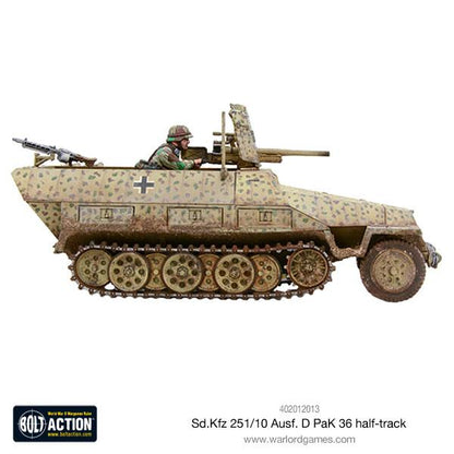 Bolt Action: German - Sd.Kfz 251/10 ausf D (37mm Pak) Half Track