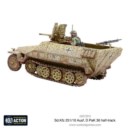 Bolt Action: German - Sd.Kfz 251/10 ausf D (37mm Pak) Half Track