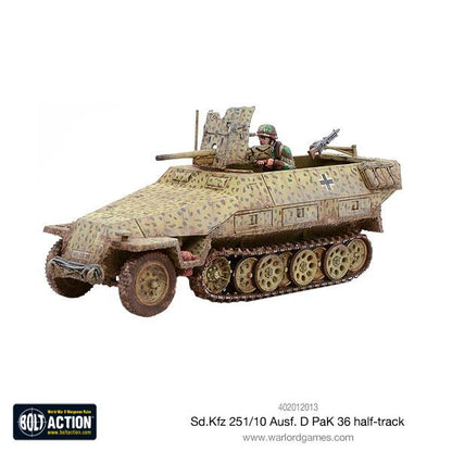 Bolt Action: German - Sd.Kfz 251/10 ausf D (37mm Pak) Half Track