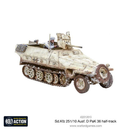 Bolt Action: German - Sd.Kfz 251/10 ausf D (37mm Pak) Half Track