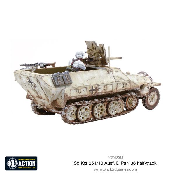 Bolt Action: German - Sd.Kfz 251/10 ausf D (37mm Pak) Half Track