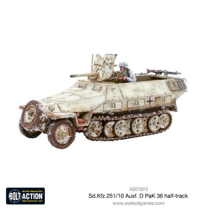 Bolt Action: German - Sd.Kfz 251/10 ausf D (37mm Pak) Half Track