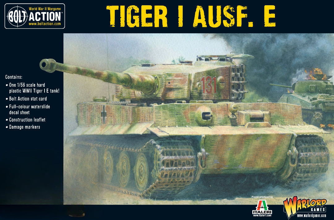 Achtung Panzer!: German Tanks - Tiger I Ausf. E Heavy Tank