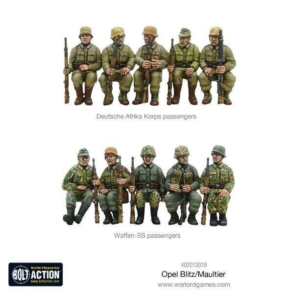 Bolt Action: German - Opel Blitz/Maultier
