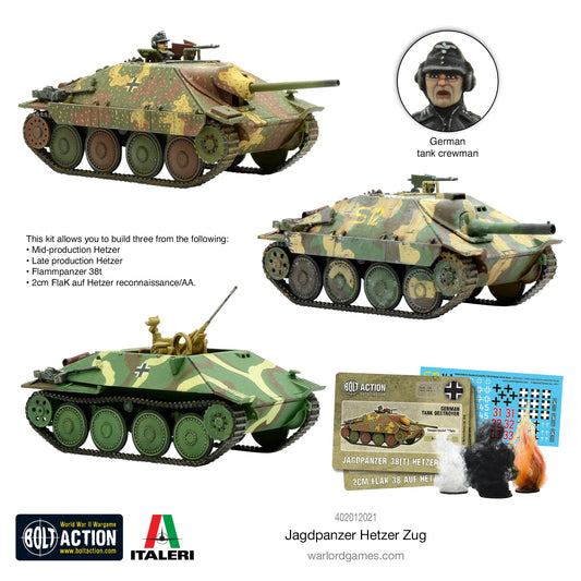 Achtung Panzer!: German Tanks - Jagdpanzer Hetzer zug