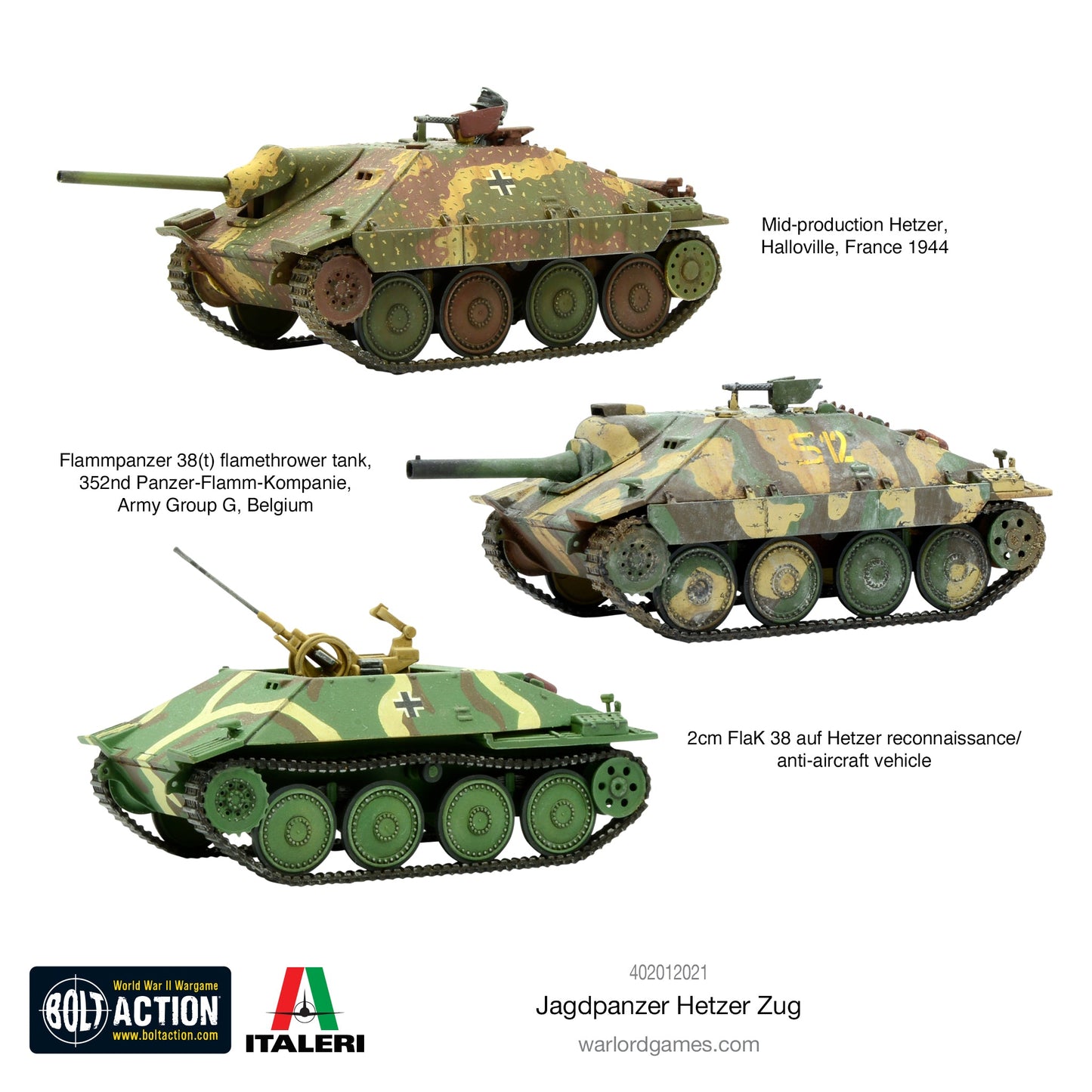 Achtung Panzer!: German Tanks - Jagdpanzer Hetzer zug