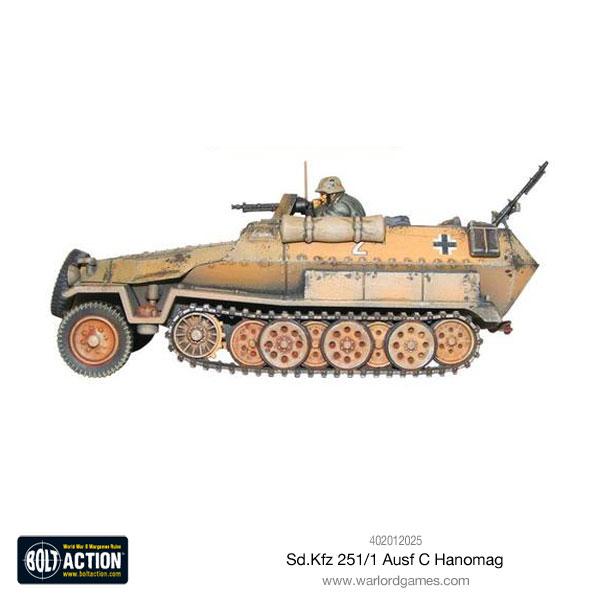 Bolt Action: German - Sd.Kfz 251 C Hanomag