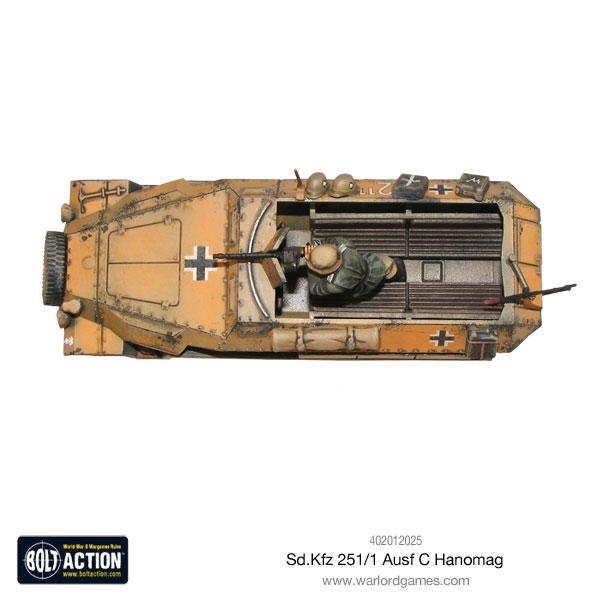 Bolt Action: German - Sd.Kfz 251 C Hanomag